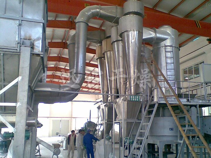 乌洛托品气流干燥机冷却生产线